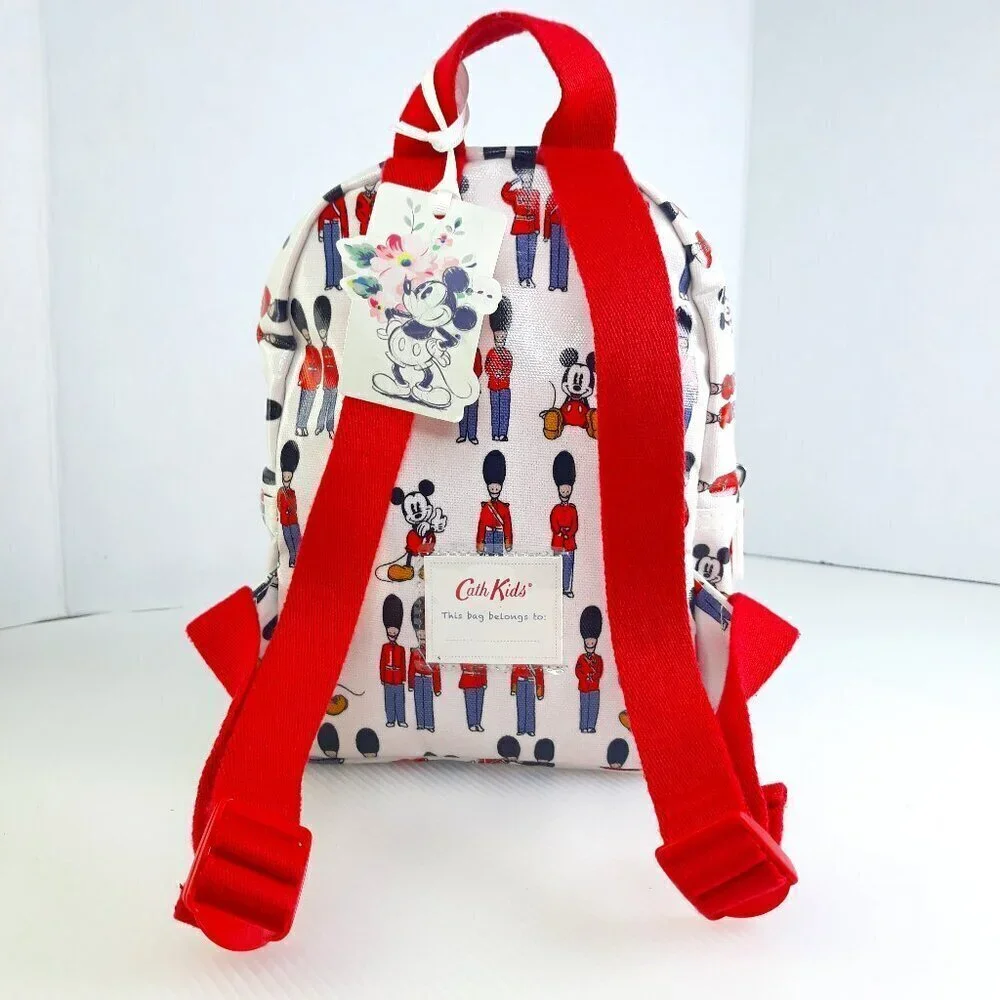 NWT Disney x Cath Kidston Mickey & Queen's Guards Mini Backpack